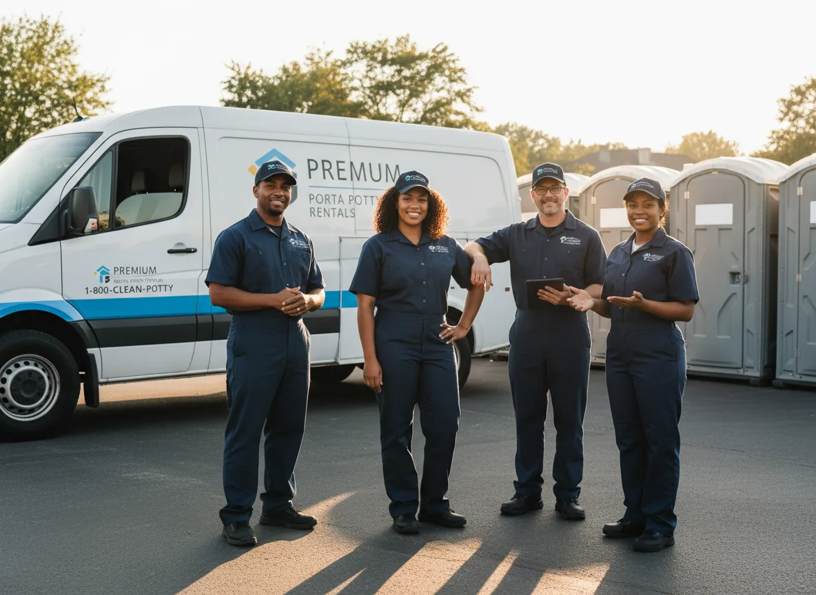 VIP Portable Toilets company in Mount Auburn, IA